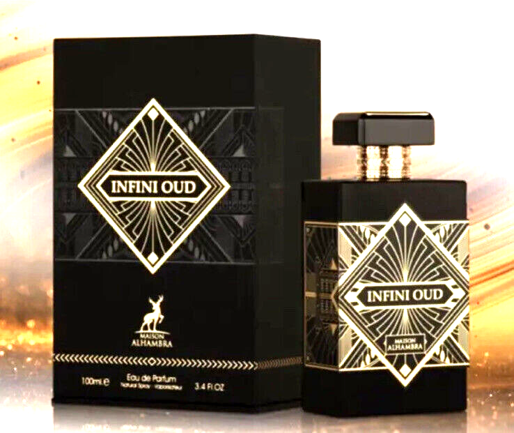 Infini Oud | Eau de parfum 100ml | By Maison Alhamra Perfume Fragrance Scent