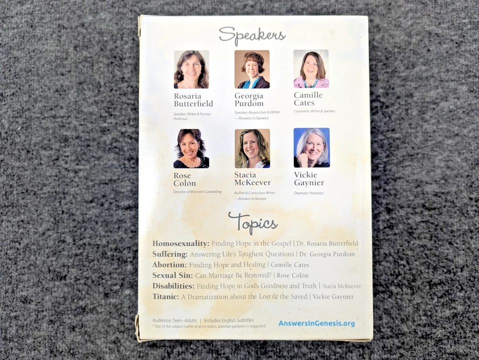 Embrace Answers For Women DVD Series Complete Set Faith Based Answers In Genesis - Image 2 of 4