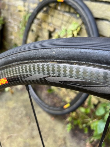 Juego de ruedas Mavic Ksyrium Pro Carbon Sl llanta tubular freno colina escalada 1190 g - Imagen 13 de 15
