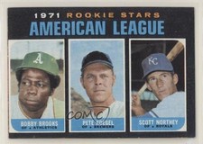 1971 Topps 1971 Rookie Stars Bobby Brooks Pete Koegel Scott Northey #633 a5h