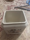 Vintage Royal Crown ARNART Creation Ceramic Floral Square Vase/Ginger Jar/ Tea — photo 8