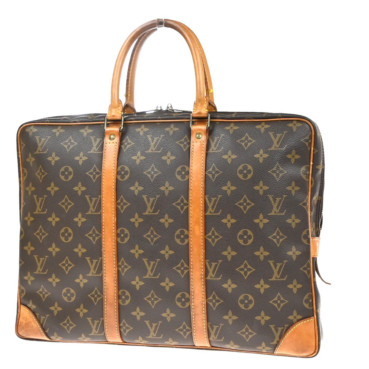 LOUIS VUITTON Porte Documents Voyage Briefcase Hand Bag Monogram M53361 30YH928