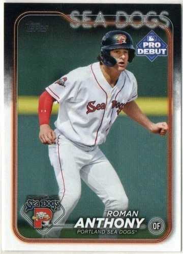 Roman Anthony 2024 Topps Pro Debut Base Prospect Card #PD-39!