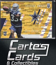 Chidobe Awuzie 2017 Panini Unparalleled 267 Yellow Wind Chimes Cowboys RC 14/199