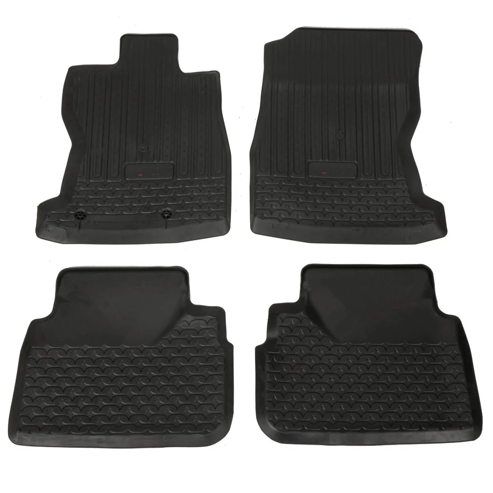 2022-2024 Genuine Subaru WRX All Weather Rubber Floor Liners w/ Logo J501SVC000 - Image 2 of 4