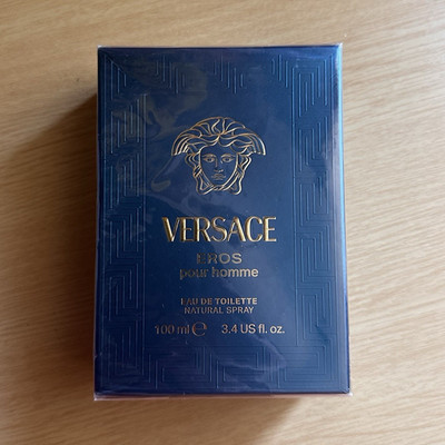 Versace Eros pour homme Eau de Toilette Spray 3.4 US fl. oz Citrus Mint