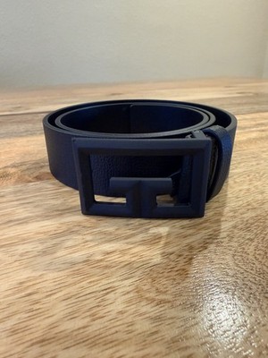 Givenchy Black Leather Belt NEA0250/90, Women's Size 87cm (Sm-Med, US 4 to 6)