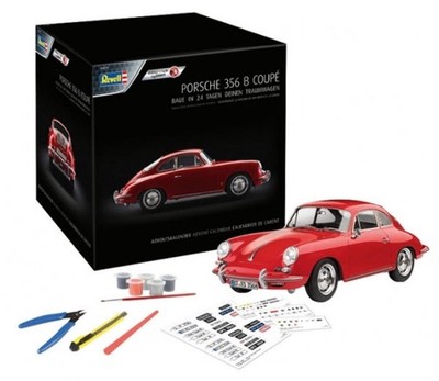 Revell Porsche 356 Advent Calendar 1:16 Build Your Dream Car 24 Days Kit