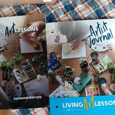Living Art Lessons : The 7 Elements by Savannah Barclay plus Artist Jounal