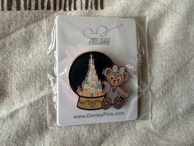 Hong Kong Disneyland Parks Bär Pin Anstecker   Magic Access Exclusive   Brandneu