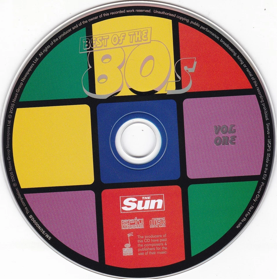 BEST OF THE 80s ( THE SUN Newspaper 3 Disc Collection ) - Bild 4 von 4