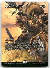 Hunter's Insight (Borderless) M Marvel Eternal-Legal 35 MTG NM X1