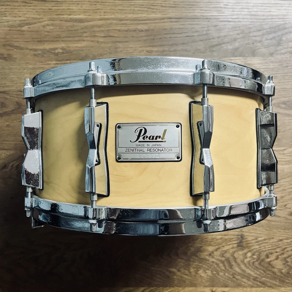 Pearl Zenithal Resonator Snare Drum 14x6.5 Maple Vintage Japan Made MIJ Rare - Image 3 of 4