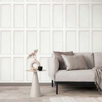 Fine Decor FD44166 Struktur-Wandtapete Grau, Waschbar, 3D Fliesenoptik