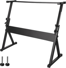 Piano Keyboard Stand - Z Style Adjustable and Professional Heavy Duty Piano Stan