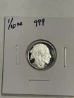 Highland Mint 1/10 oz .999 Fine Silver Buffalo Design Round