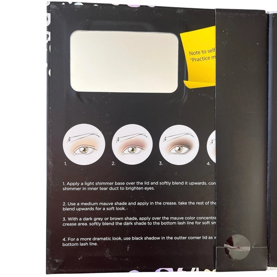 Novo com etiquetas Profusion Beauty Book com sombra, cor labial, bronzeador, lápis delineador - Imagem 2 de 4