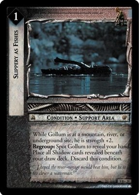 Slippery as Fishes - Reflections - Herr der Ringe TCG