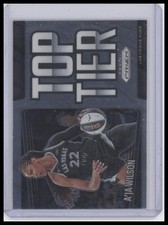 2025 Panini Prizm WNBA #2 A'ja Wilson Top Tier