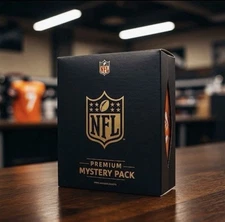 NFL Card Pack - 10 Cards - Diamond Pack With 3 Numbered or Autos