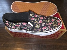 Vans Asher Dark Floral Womens Size 7 8 8.5 9 Multi Color Sneaker New In Box