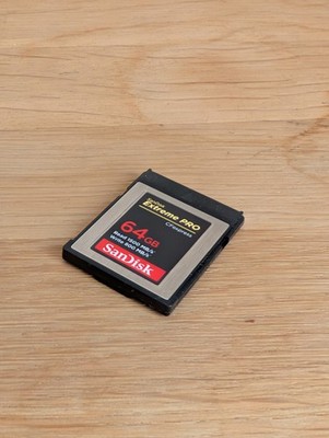 SanDisk Extreme Pro 64 GB CFexpress Type-B-Karte, 1500 MB/s, 800 MB/s