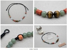Ancient Trade Beads Necklace - Circa 18th Century Collectible Mixed-Media Artifa