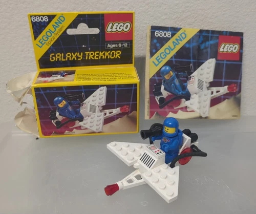 Vintage Near Mint LEGO Space Set 6808 Galaxy Trekkor Complete w/ Box, Manual