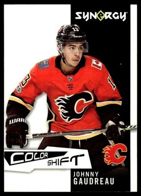 2017-18 Upper Deck Synergy Color Shift #C-9 Johnny Gaudreau Calgary Flames