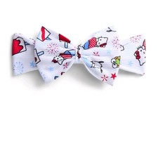 Hello Kitty Baby Girl Sleeveless Print tutu Dress  Matching Bow Headband, 18 M
