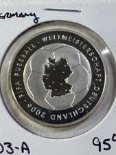 2003-A Germany 10 Euros Silver Proof World Cup