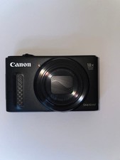 Canon Digital Camera PowerShot SX610 HS 18x Optical Zoom Black Good Condition