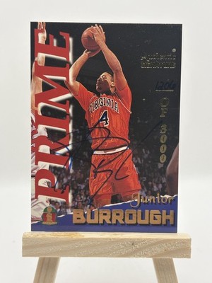 1995 Signature Rookies Prime #07 Junior Burrough Signatures #/3000