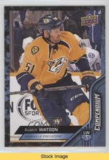 2016-17 Upper Deck Compendium Blue Austin Watson #159 READ w1s