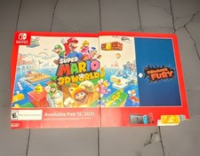Nintendo Super Mario 3D World + Bowser's Fury Poster Mario 2021