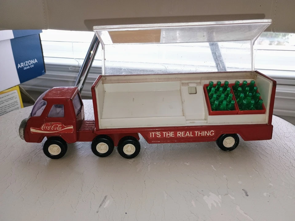 Lote De 3 - 2 Camiones De Colección Buddy L Coca Cola y Transportador De Coche y Tonka Dune Buggy Foto 4 de 4