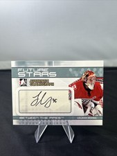 2009-10 ITG Between The Pipes GoalieGraphs Autograph Leland Irving