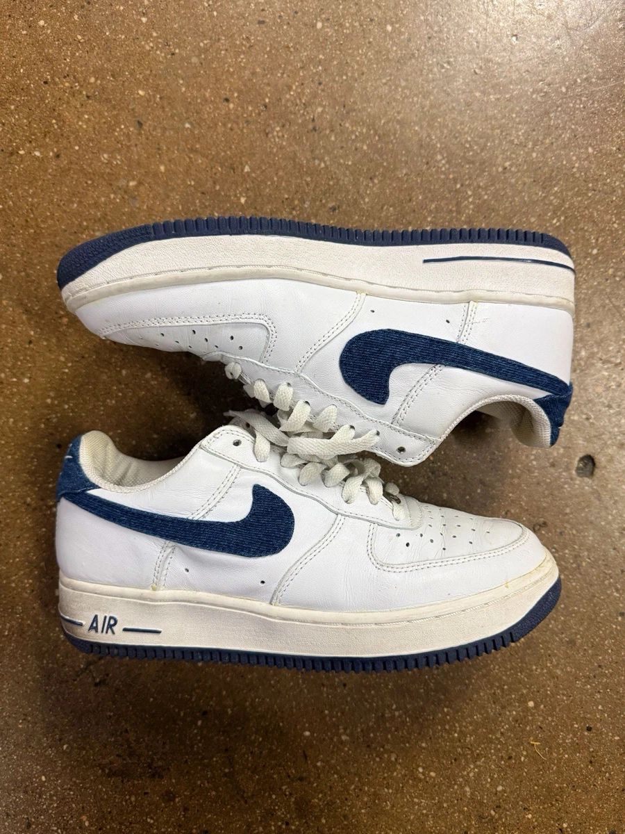 Nike Air Force 1 Mid White Denim for Sale | Authenticity
