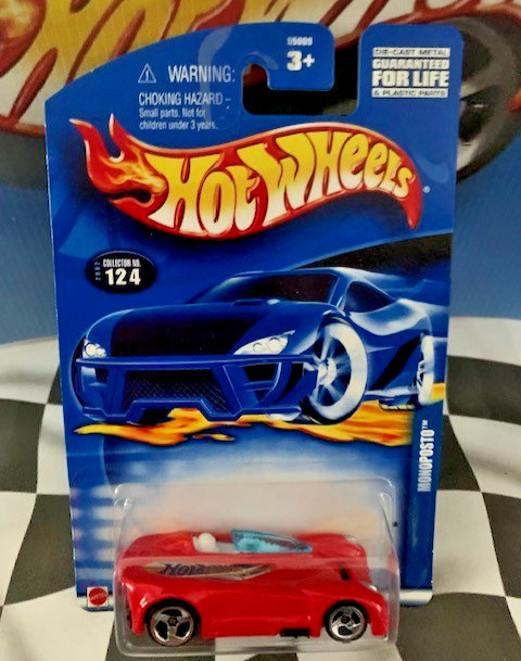 Hot Wheels 2002 Mainline #124 Monoposto RED 3SP Malaysia