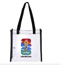 FIFA World Cup 2026 Can Mex USA  Clear Tote Bag Official Stadium Approved