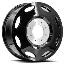 24x8.25 Xf Off-road Gloss Black Dually Inner Wheel 8x210 100mm