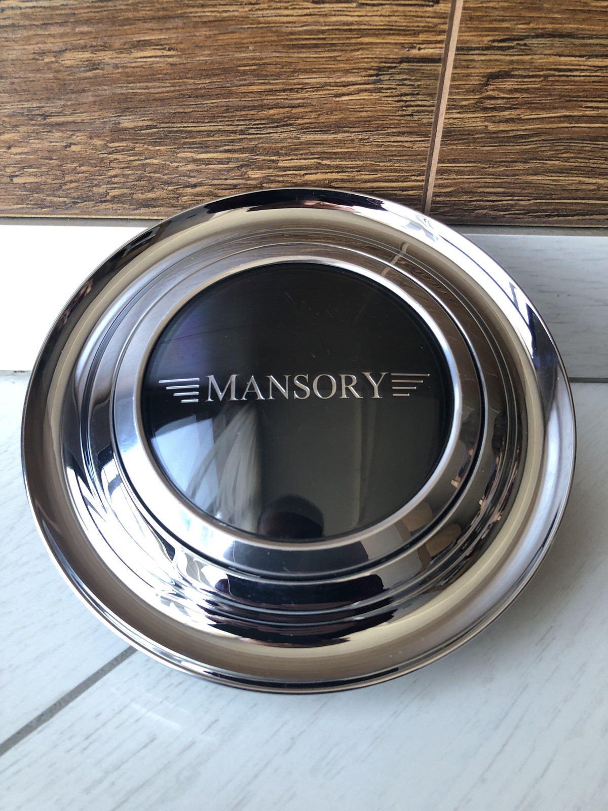 Mansory Big Floating Cap Chrome Black Forged Rims  154mm Rolls Royce
