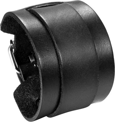 Jewelrywe Schmuck Herren Lederarmband, Breit Leder Echtleder Armband Armreif Man