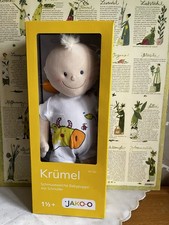 Krümel hell von Jako-o mit Schnuller Gr. 43 - OVP Neu Stoffpuppe ☀️