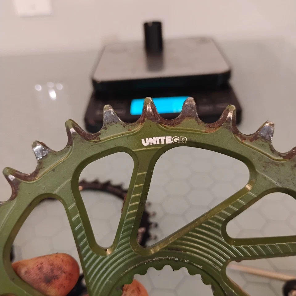 Plato Unite Co 34t Shimano DM  Foto 2 de 3