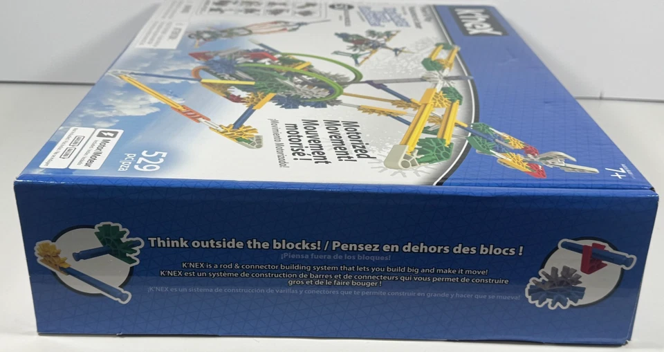K'NEX Imagine Power & Play Motorized 50+ Builds Models Set 529 Pieces NEW/SEALED - Image 3 of 4