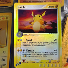Pokemon TCG Raichu 13/95 EX Team Magma vs Team Aqua Rev Holo Rare 80 HP on eBay