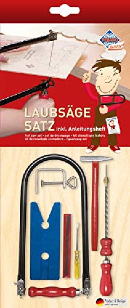 Pebaro 935 - Set Traforo Legno 13 Pezzi - Kit Fai-da-Te Professionale