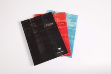 Clairefontaine Staplebound Notepad - Ruled w/ margin 80 sheets - 8 1/2 x 11 3/4