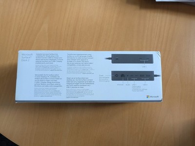 Microsoft Surface Dock 2 Dockingstation - Schwarz (Mod. 1917) neu mit Folie